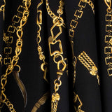 Viscose Bouquets Noir - Ribes y Casals