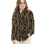 Viscose Bouquets Noir - Ribes y Casals