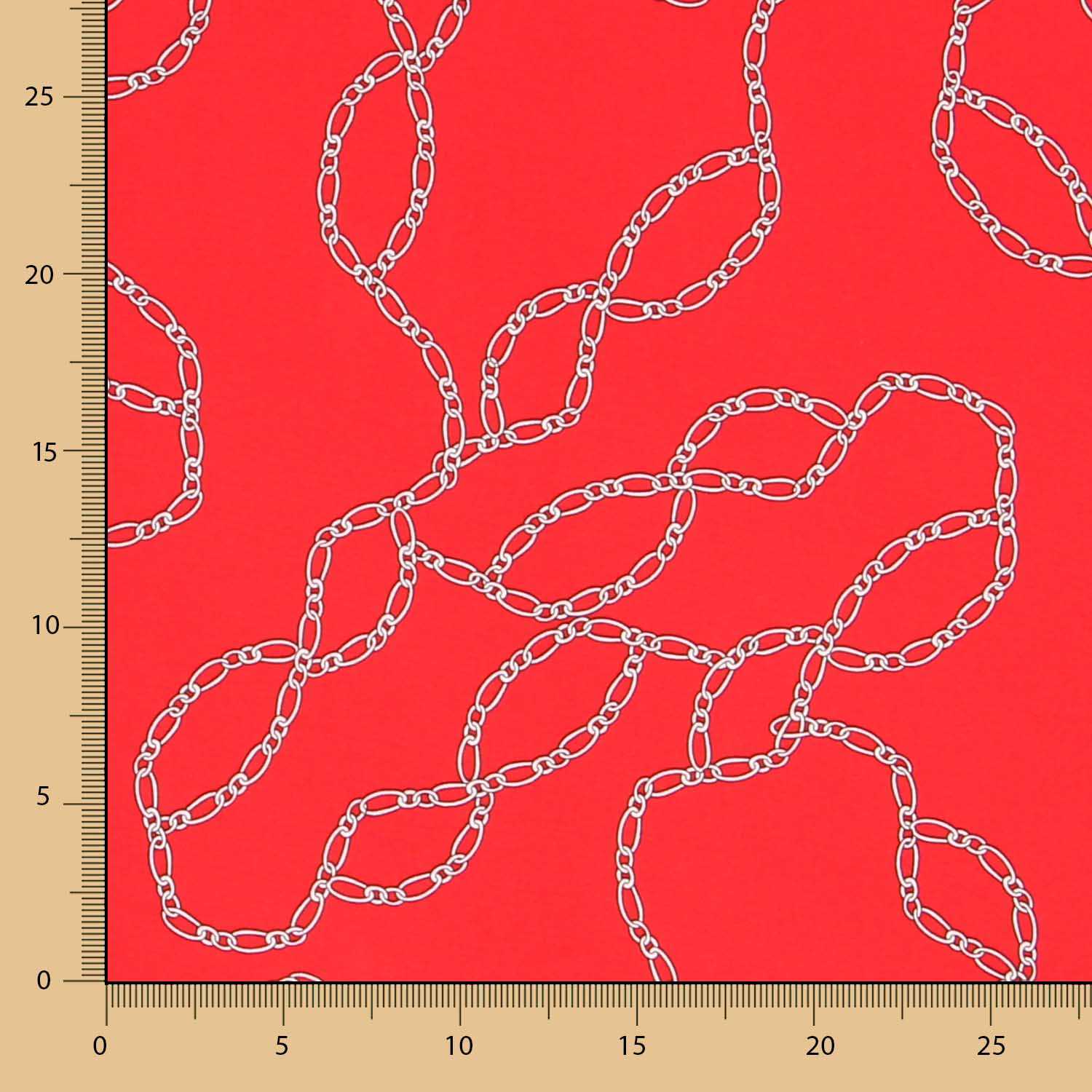 Viscose Hermès Rouge - Ribes y Casals