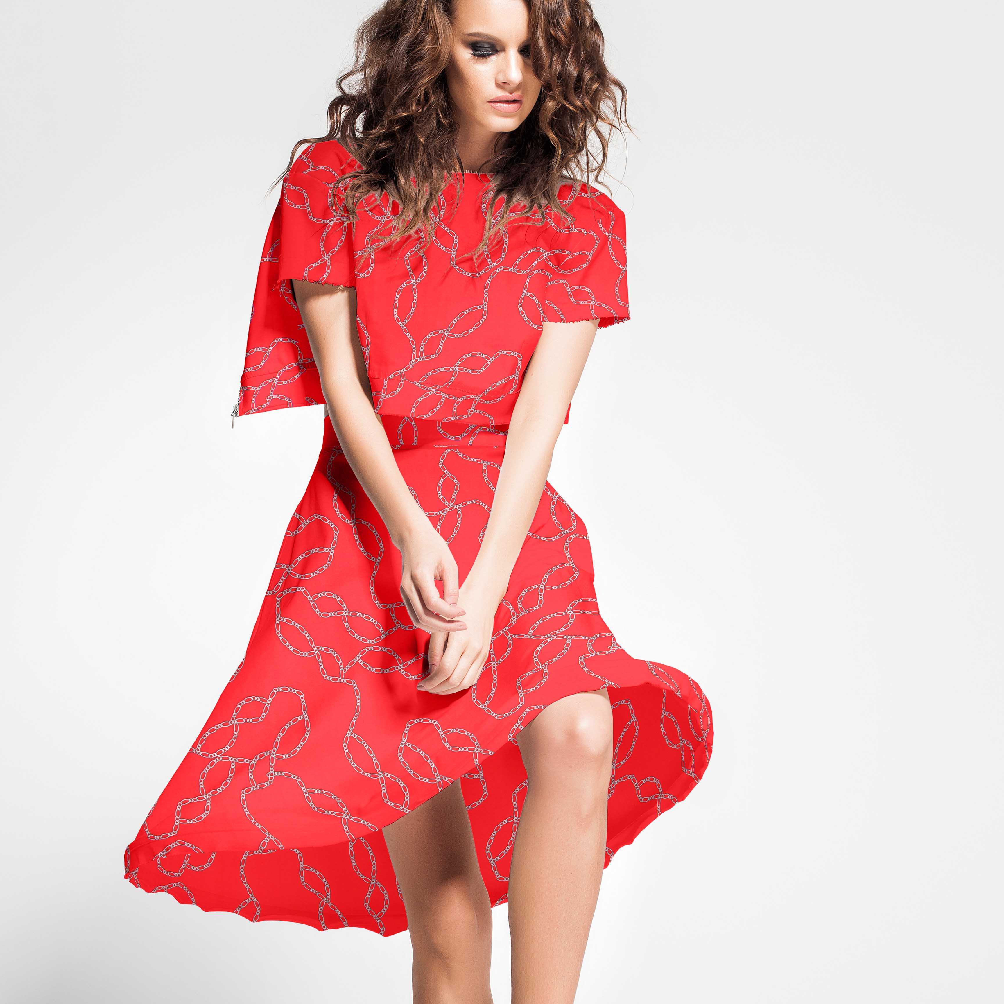 Viscose Hermès Rouge - Ribes y Casals