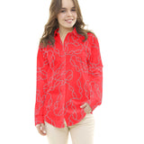 Viscose Hermès Rouge - Ribes y Casals