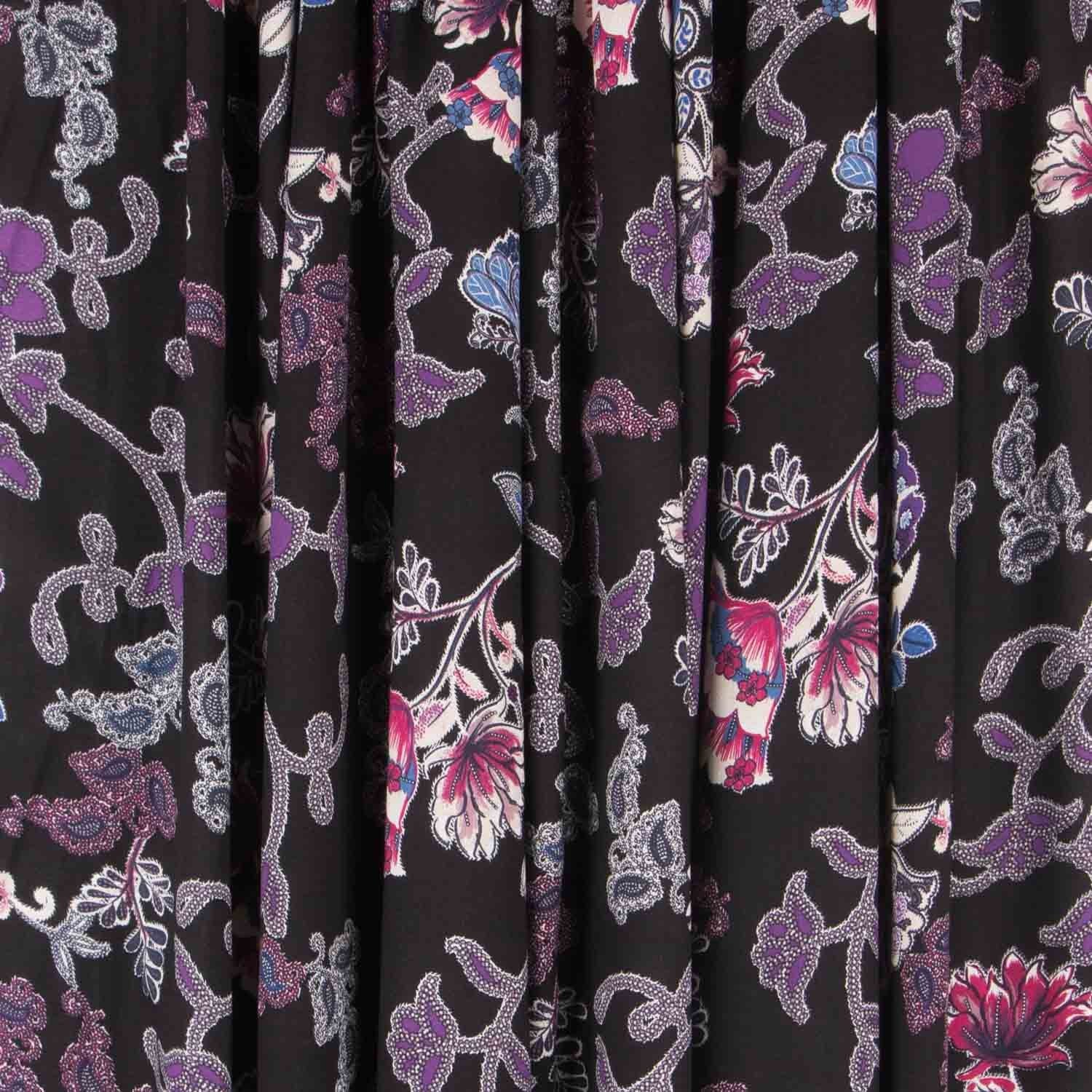 Viscose Papillons Noir - Ribes y Casals