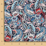 Viscose Koweït Bleu Foncé - Ribes y Casals