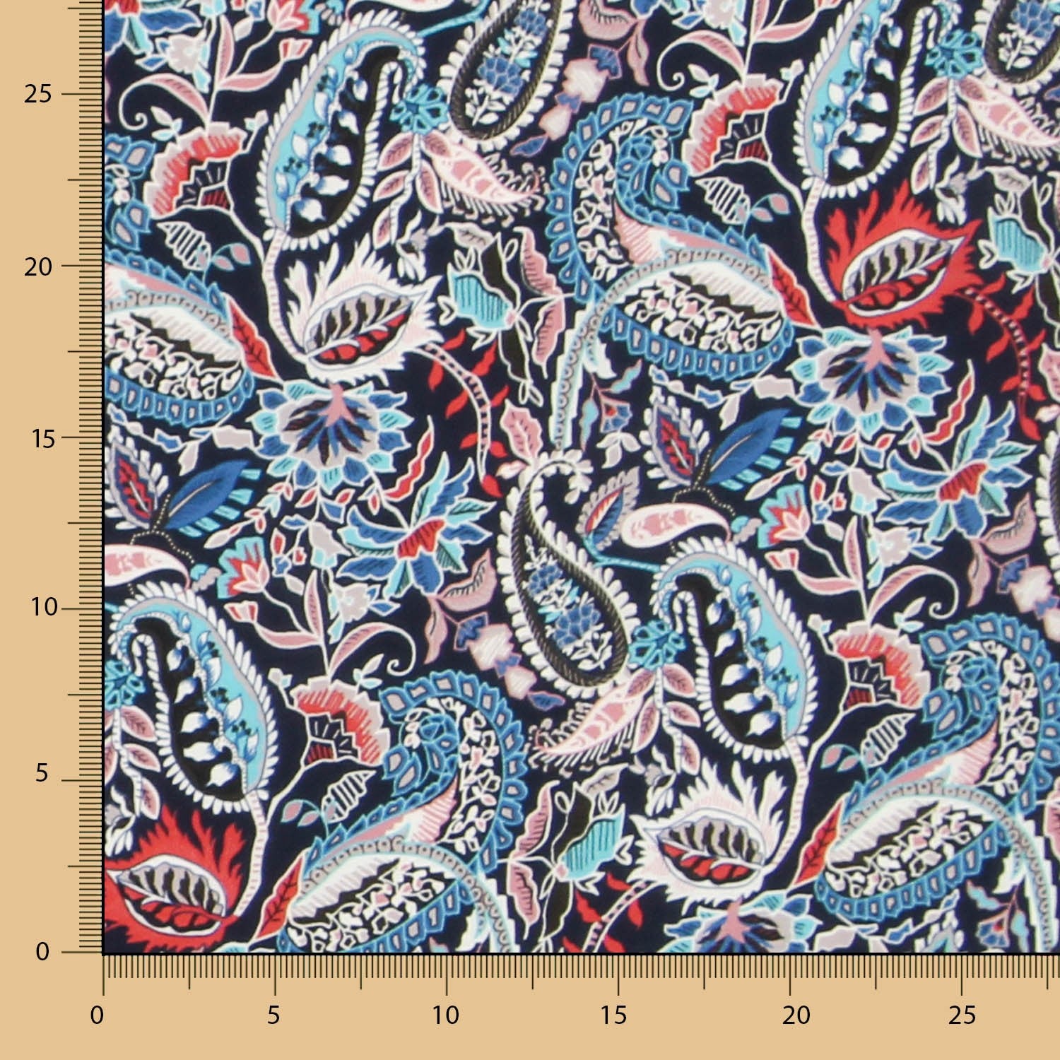 Viscose Koweït Bleu Foncé - Ribes y Casals