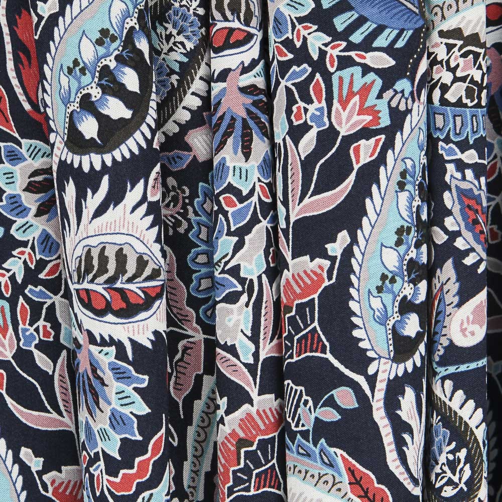 Viscose Koweït Bleu Foncé - Ribes y Casals