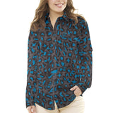 Viscose Ethnique Bleu - Ribes y Casals