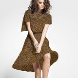 Viscose Léopard Marron - Ribes y Casals