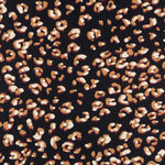 Viscose Léopard Noir - Ribes y Casals