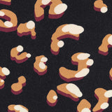 Viscose Léopard Noir - Ribes y Casals