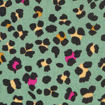 Viscose Léopard Vert - Ribes y Casals