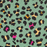 Viscose Léopard Vert - Ribes y Casals