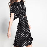 Viscose Cigognes Noir - Ribes y Casals