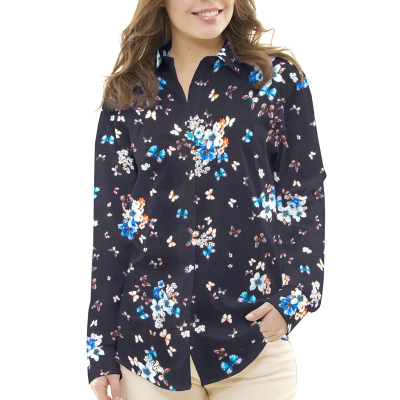 Viscose Papillons Noir - Ribes y Casals