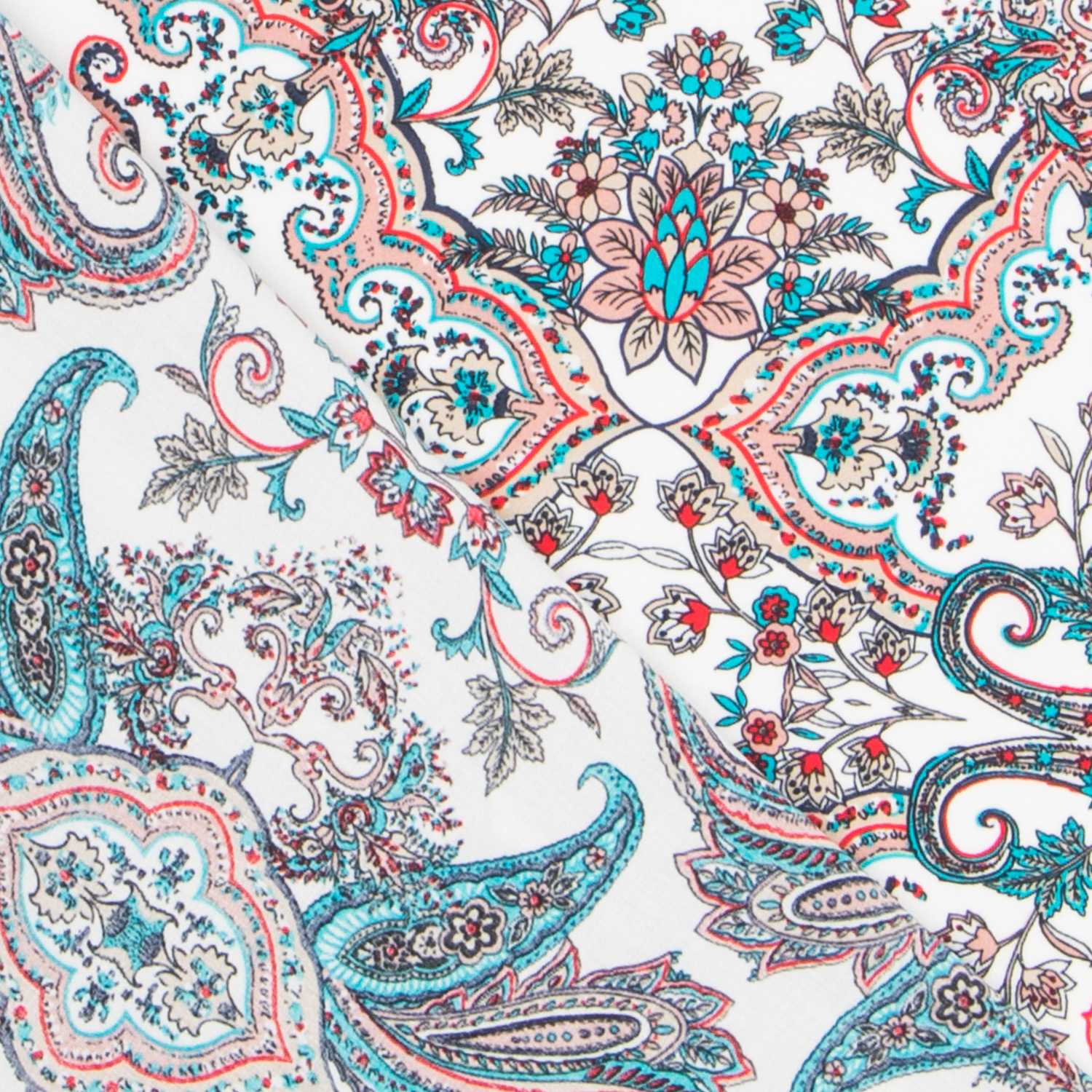 Viscose Pois Vert Forêt - Ribes y Casals