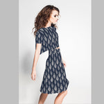 Viscose Médailles Bleu Électrique - Ribes y Casals