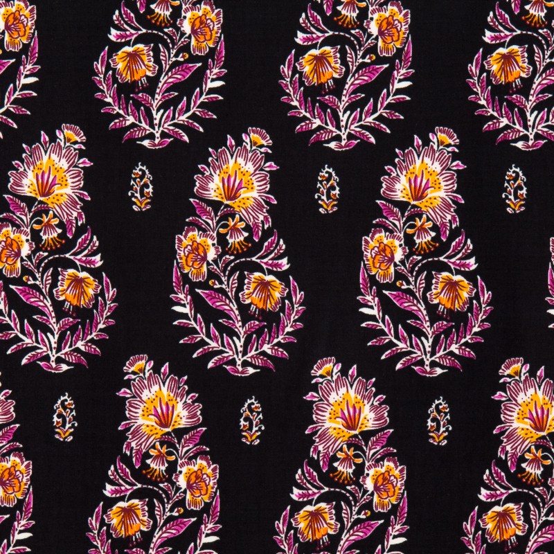 Viscose Cigognes Noir - Ribes y Casals