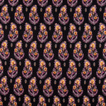 Viscose Cigognes Noir - Ribes y Casals