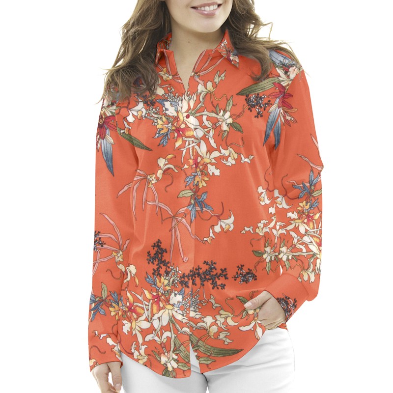 Viscose Japon Orange - Ribes y Casals