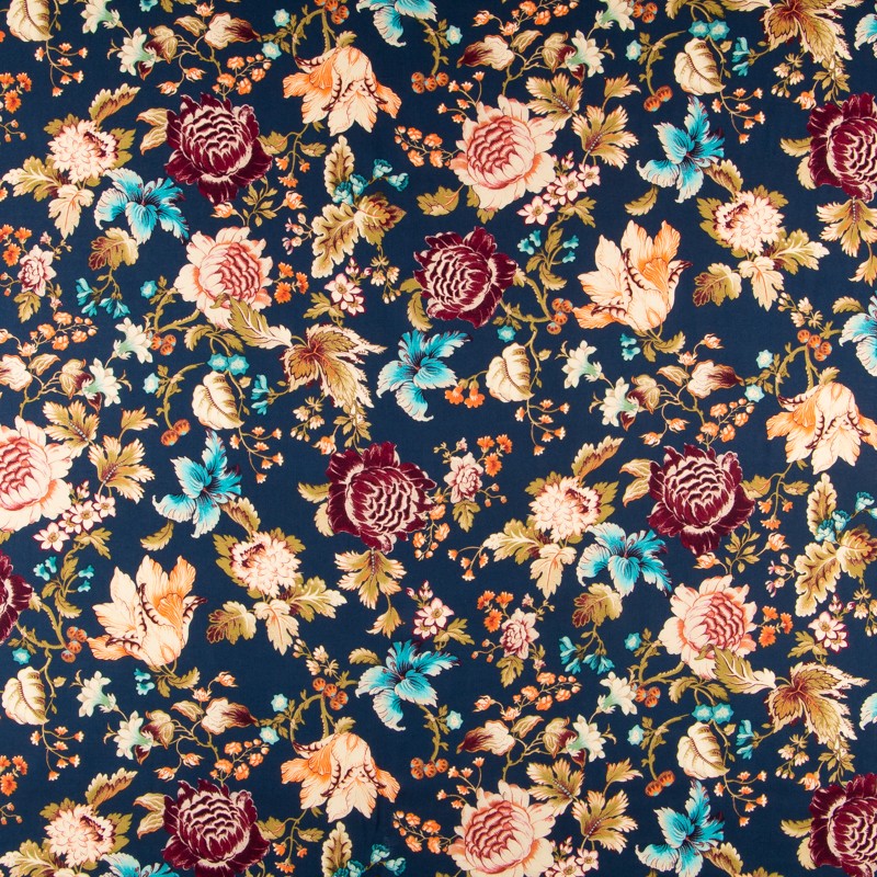 Viscose Ethnique Bleu - Ribes y Casals