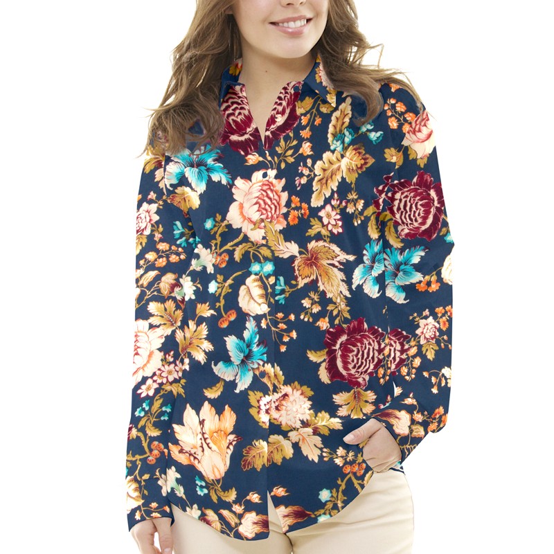 Viscose Ethnique Bleu - Ribes y Casals