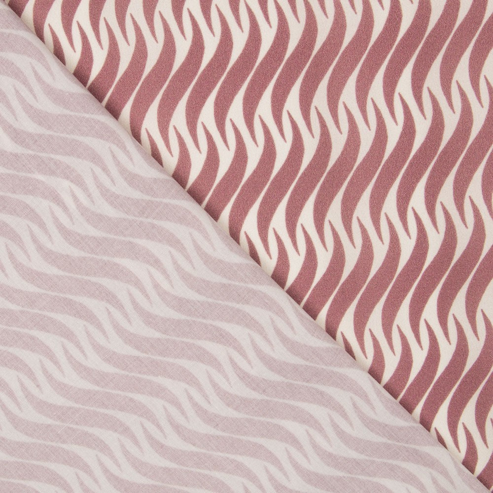 Viscose Rose Maquillage Waves - Ribes y Casals