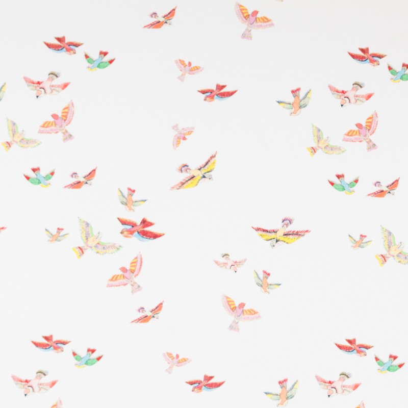 Viscose Oiseaux Multicolor - Ribes y Casals