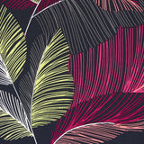 Viscose Palmiers Jaune - Ribes y Casals