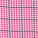 Viscose Pied Poule Fuchsia - Ribes y Casals