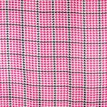 Viscose Pied Poule Fuchsia - Ribes y Casals