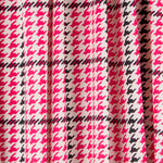 Viscose Pied Poule Fuchsia - Ribes y Casals