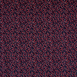 Viscose Pétales Bleu Marine - Ribes y Casals