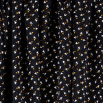 Viscose Bouquets Noir - Ribes y Casals