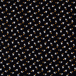 Viscose Bouquets Noir - Ribes y Casals