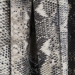 Viscose Peau De Serpent Gris - Ribes y Casals