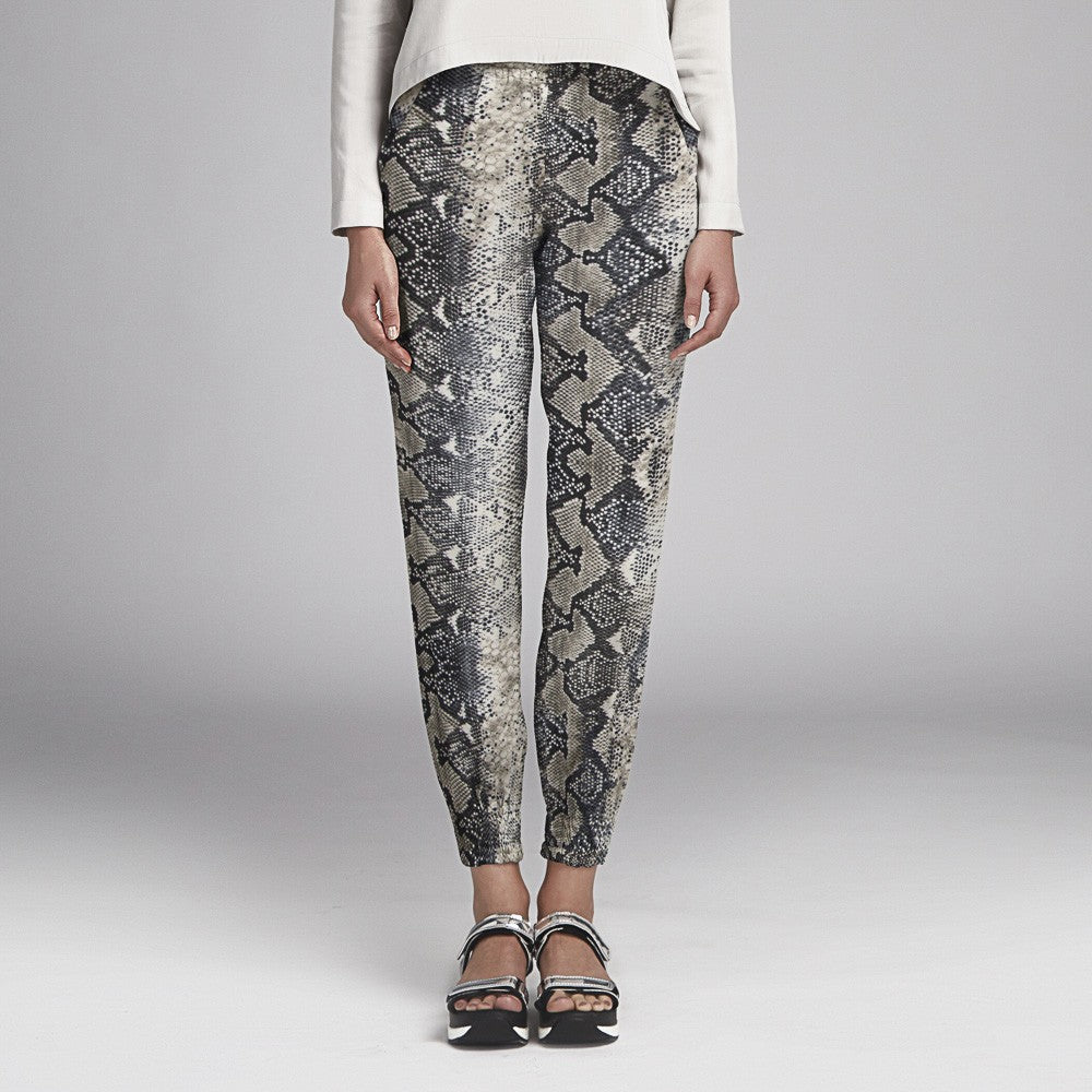 Viscose Peau De Serpent Gris - Ribes y Casals