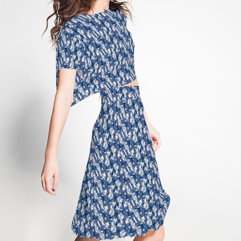 Viscose Ethnique Bleu - Ribes y Casals