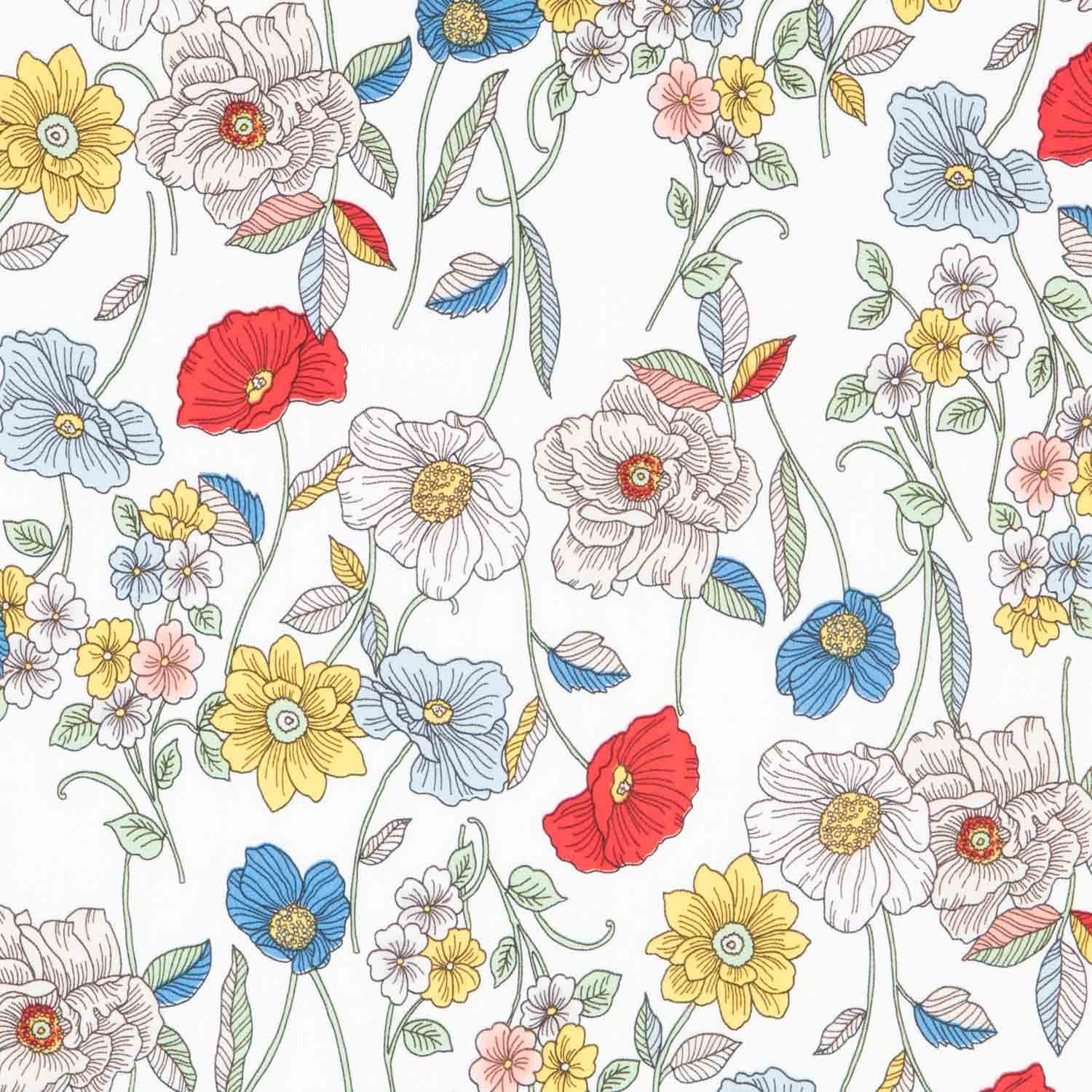 Viscose Feuilles Multicolore - Ribes y Casals