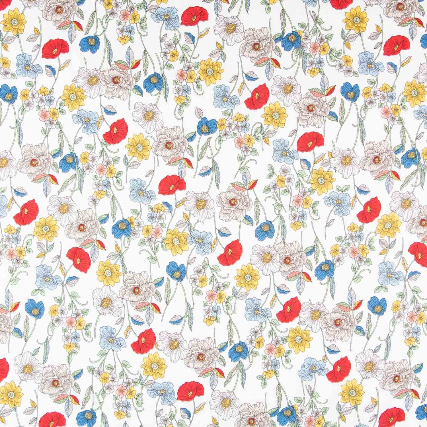 Viscose Feuilles Multicolore - Ribes y Casals