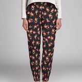 Viscose Fleur Prairie Rouge - Ribes y Casals