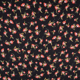 Viscose Fleur Prairie Rouge - Ribes y Casals