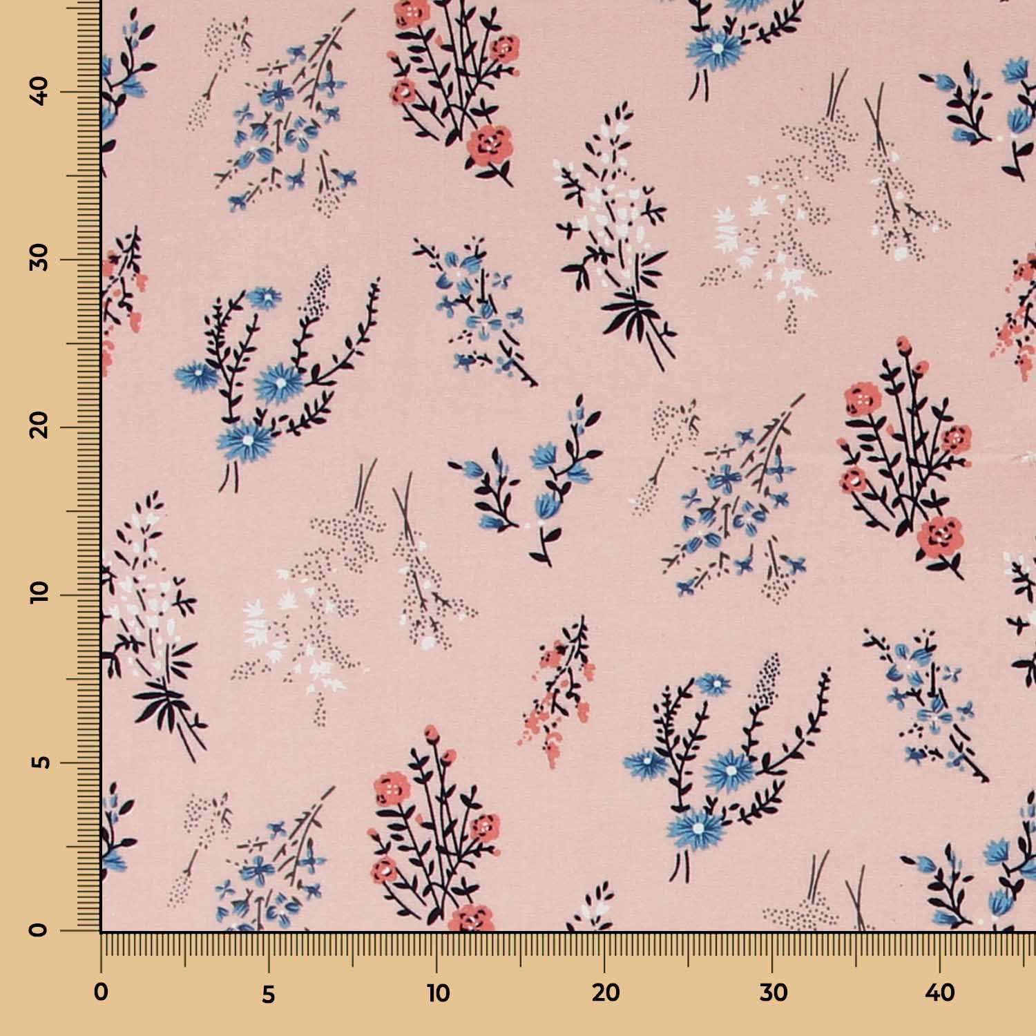 Viscose La Prairie Rose - Ribes y Casals