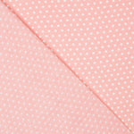 Viscose Pois Rose Blanc - Ribes y Casals