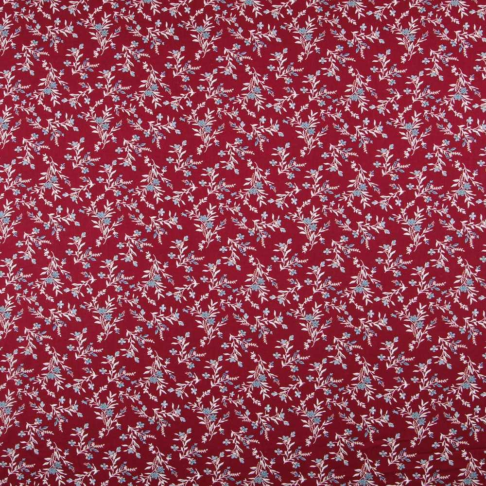 Viscose Feuillage Marsala - Ribes y Casals