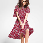 Viscose Feuillage Marsala - Ribes y Casals