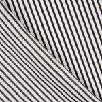 Viscose Rayures Marron - Ribes y Casals