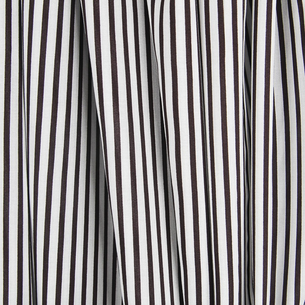 Viscose Rayures Marron - Ribes y Casals