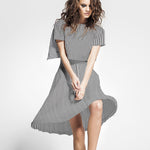 Viscose Rayures Marron - Ribes y Casals