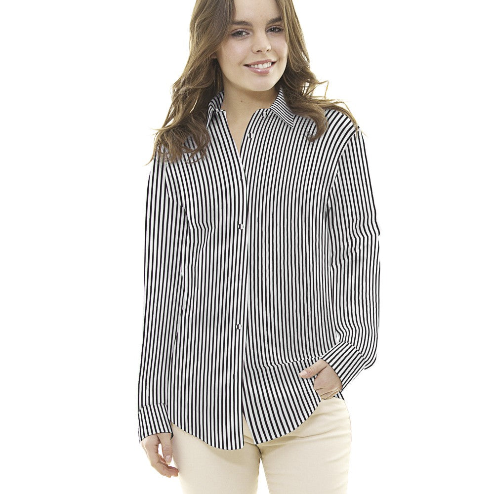 Viscose Rayures Marron - Ribes y Casals