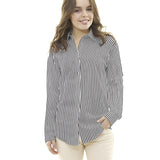 Viscose Rayures Marron - Ribes y Casals