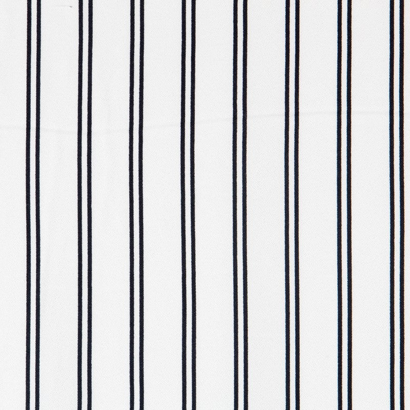 Viscose Rayures Noir - Ribes y Casals